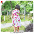 Children's Sleeveless Print flower dress